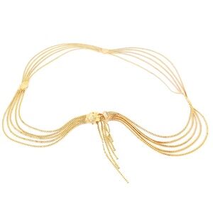 Vintage Christian Dior Gold Chain Belt